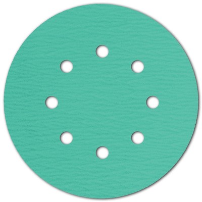 100 x KLINGSPOR Schleifscheibe PS 77 CK kletthaftend 125mm Korn 80 Lochform GLS5