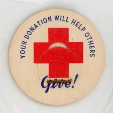 Milk Bottle Cap- YOUR DONATION WILL HELP OTHERS - Give! - generic - 1 7/16" dia.