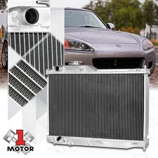Aluminum 2 Row Performance Cooling Radiator for 99-09 Honda S2000 AP1/AP2 S2K