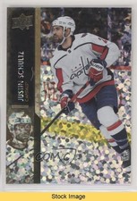 2021-22 Upper Deck Series 1 Speckled Rainbow Foil Justin Schultz #191 READ 01ks