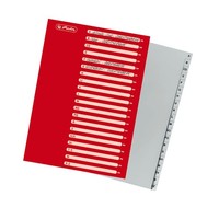 Register Herlitz A-Z Grau Ordner DIN Pelikan Vertriebsges. mbH & Co â€Ž10843522