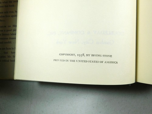 Jack London Sailor on Horseback by Irving Stone Vintage 1938 Book - Picture 5 of 11