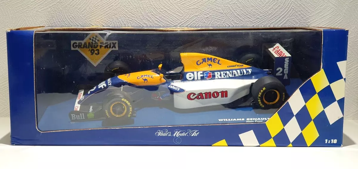 1/18 Minichamps 1993 WILLIAMS RENAULT FW-15 FW15C ALAIN PROST CAMEL F1 model