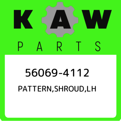 56069-4112 Kawasaki Pattern,shroud,lh 560694112, New Genuine OEM