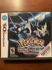 Pokemon Black Version 2 Nintendo DS Replacement Case ONLY No Game - Promotional