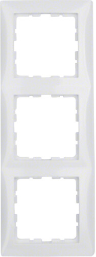 Berker 10138989 Rahmen 3fach S.1 polarweiß, glänzend - Bild 1 von 1