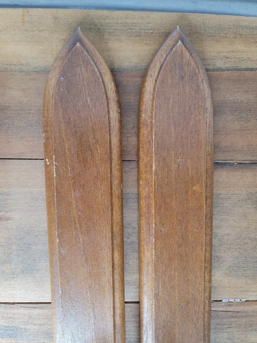 2 HODA Wooden Candle Wall Sconces Mid Century Modern Danish Taper Votive Holder - Picture 2 of 6