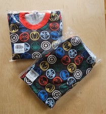 NWT HANNA ANDERSSON MARVEL ICONS ORGANIC COTTON UNISEX ADULT PAJAMA SET M 100