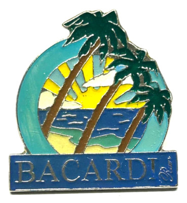 Bacardi Rum Pin (H23)