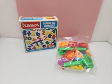 Vintage 1980 Playskool Magnetic Numbers NOS Sealed Packaging With Original Box