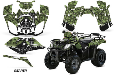Atv Graphics Sticker Für Arctic Katze Nutzen 250 06-09 Reaper G