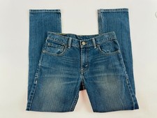 Signature Levi Strauss  Co. 511 Jeans Boys Size 27x27 Blue Denim Straight Leg