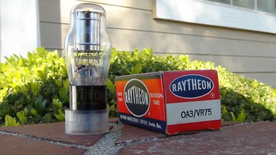 0A3 VR75 NOS/NIB Raytheon Voltage Regulator Tube-Tested-Altec-Free Shipping US
