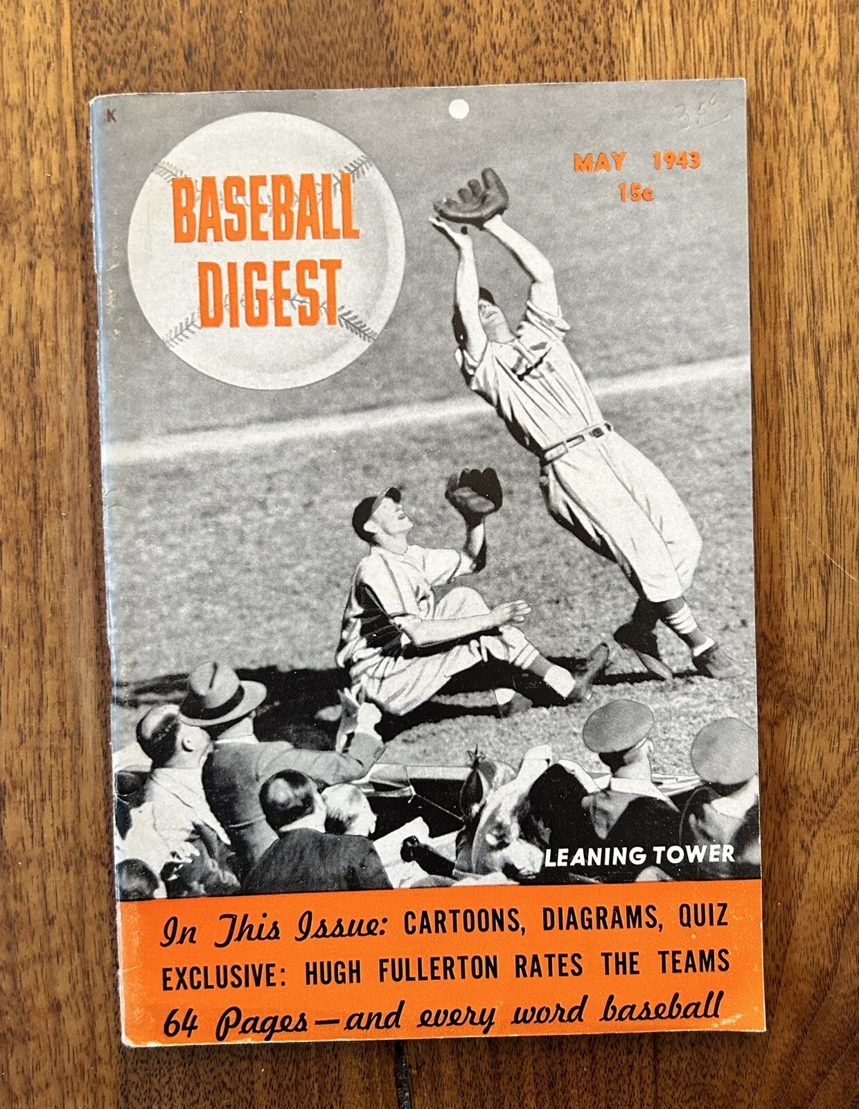 May 1943 Baseball Digest eBay