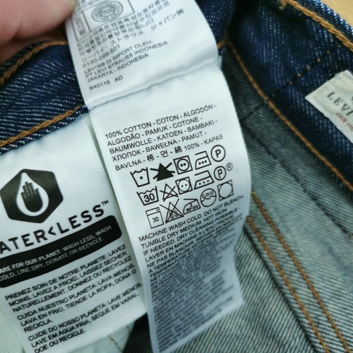 Levi's 501 Jeans Damen W24 L30 Blau High Rise Fitted Hüfte Straight Leg Denim NEU - Bild 5 von 14