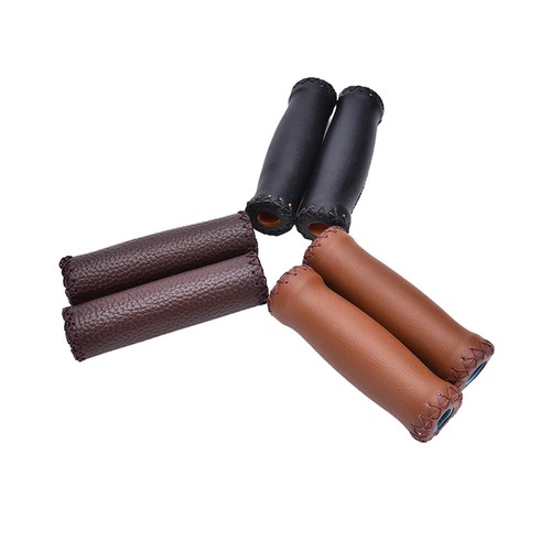 1Pair 3 Colors Vintage Retro Riding MTB Road Bike Bicycle Handlebar Grip - Picture 6 of 14