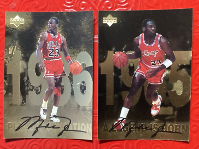 MICHAEL JORDAN 1998 Upper Deck GOLD FOIL Gatorade NBA Dreams 12