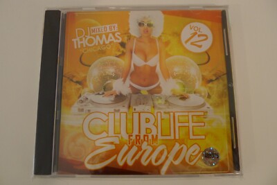 DJ THOMAS -- CLUB LIFE FROM EUROPE VOL.12  /RARE/SEALED / CD