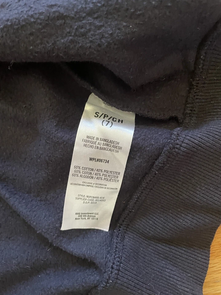 NAUTICA - Lot Of 2 youth Girls small Size 7 full zip hoodies , pink / blue logo - Image 4 of 4