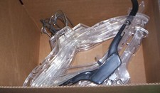 30 Acrylic Lucite Clothing Hangers  Asst Lot