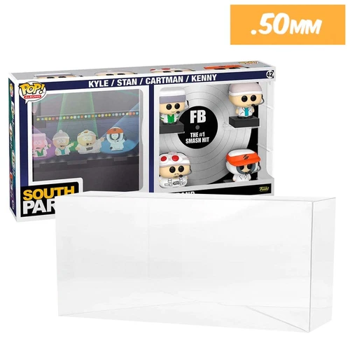0.50mm POP PROTECTOR for South Park Boy Band Pop Album Deluxe Funko Pop