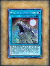 Yugioh War Rock Mountain BLVO-EN000 Secret Rare 1st Ed NM