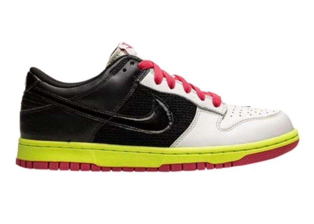 2008 Nike Dunk Low ‘Neutral Grey Berry Volt’ Women’s Size 9