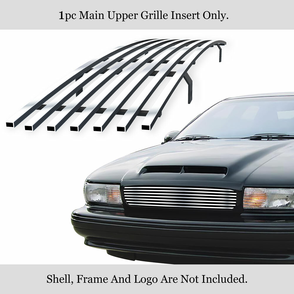 1991-1996 Chevy Caprice Stainless Steel Billet Upper Grille Insert