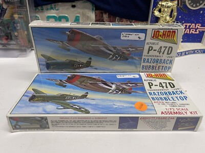 JO-HAN REPUBLIX P-470 RAZORBACK OR BUBBLETOP 1:72 SCALE MODEL KIT A-102 NEW