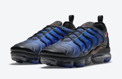 Nike Air VaporMax Plus Knicks Blue Black Crimson DO6679 001 Mens Size 12