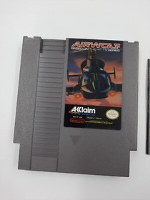 Airwolf Nintendo NES Completo En Caja CIB EXCELENTE ESTADO CIB USADO EN EXCELENTE ESTADO 