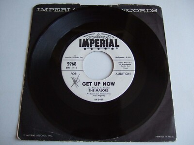 The Majors - Get Up Now / One Happy Ending - Imperial - Vinyl 7'' 45 RPM