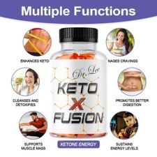 Keto Apfelessig Gummies mit Chrom & Vitaminen...