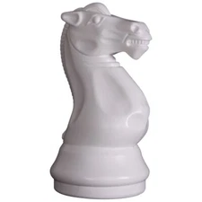 MegaChess 12 Inch Light Plastic Knight Giant Chess Piece