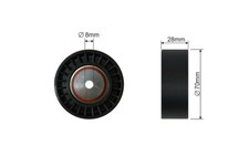 Poulies diverses Citroen C5
