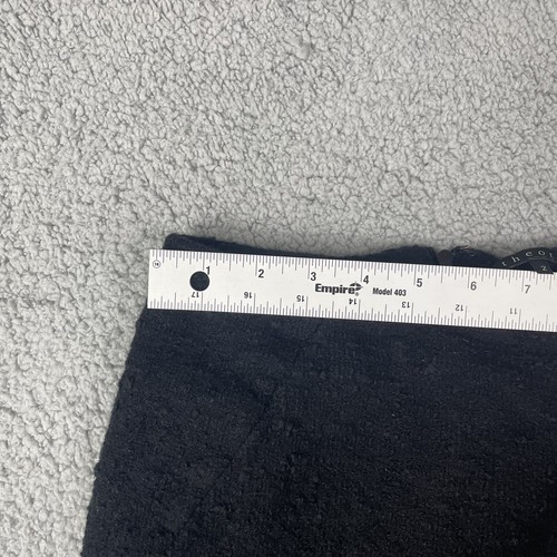 Theory Pencil Skirt Size 2 Womens Black Wool Business Casual Zipper USA Made - Picture 4 of 7