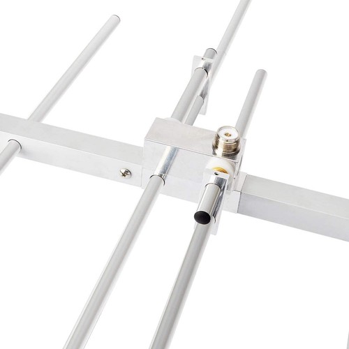Antena Yagi Podwójne pasma Wysoki zysk 8 elementów Repeater Radio HT Skaner Satelita - Zdjęcie 3 z 6