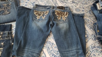 Miss Me Womens JW5193B Blue Rhinestone 