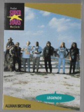 1991 ProSet Superstars MusiCards #1 Allman Brothers Legends