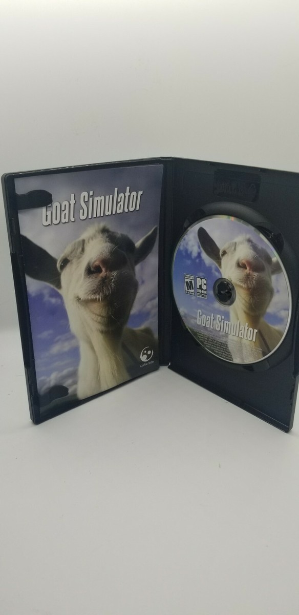 Goat Simulator (PC DVD) (輸入版) ≈ Goat Simulator • PC DVD-ROM game & booklet • FREE postage