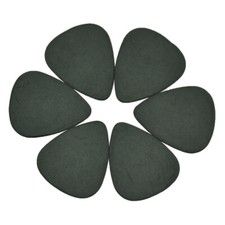 500Pcs Delrin Guitar Picks Plectrums Black Medium Heavy