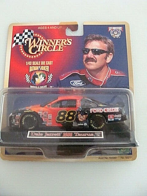 #88 - DALE JARRETT - FORD CREDIT BATMAN FORD - Winners Circle 1998 - 1:43 CAR !! - Image 3 of 4