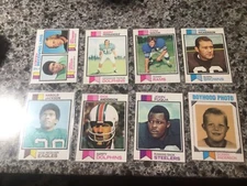 U-Pick 1973 Topps football common/stars #1-265 SINGLES  - YOU PICK ANY CARD(S)