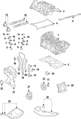 Genuine Nissan Head Gasket 11044-6RC0A