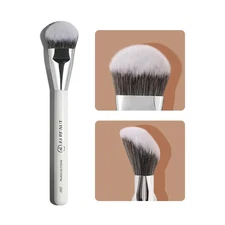 Blush Brush, Angled Contoured for Flawless Face Foundation Liquid Cream Cheek Ma