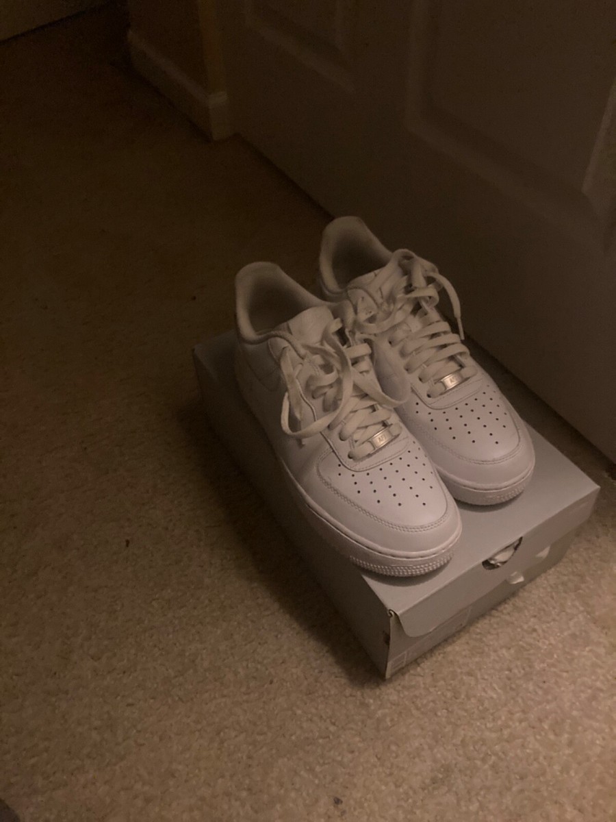 white air force ones size 8.5