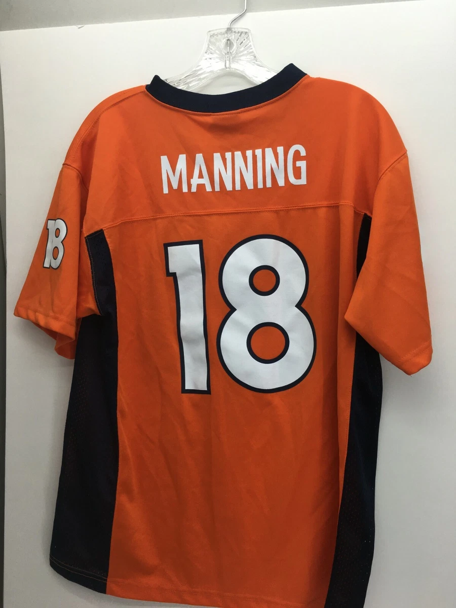Peyton Manning Denver Broncos 18 XL 18 20 Youth Kids Jersey NFL Team Apparel