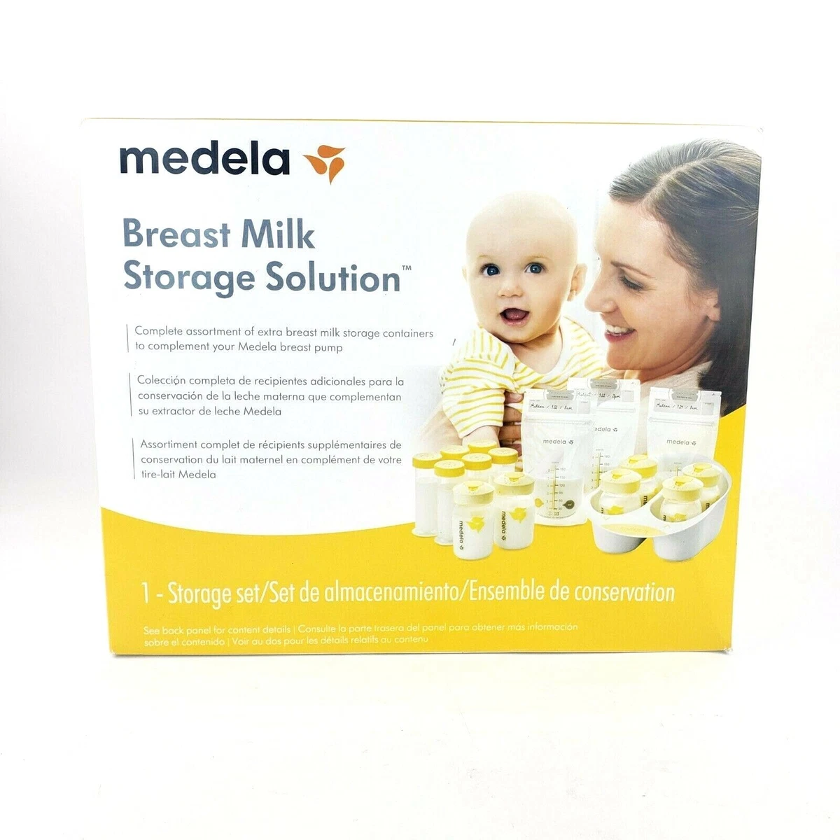 Medela Breast Milk Storage Solution Set Breastfeeding Supplies BPA Free