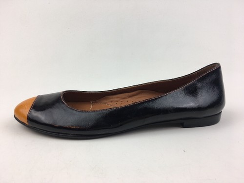 Chaussures De Ballet Sesto Meucci - Pointure 41, Cuir Verni Noir, Neuves Sans Boîte