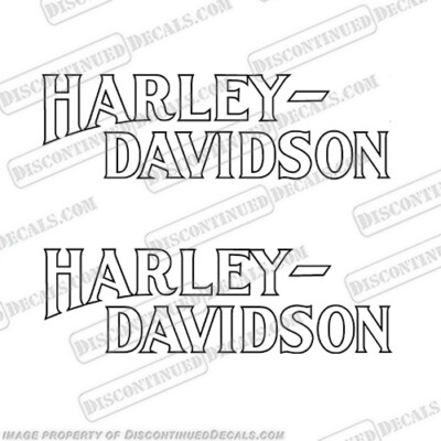 Fits Harley-Davidson New Low Rider Decal Kit Two Colors Inside